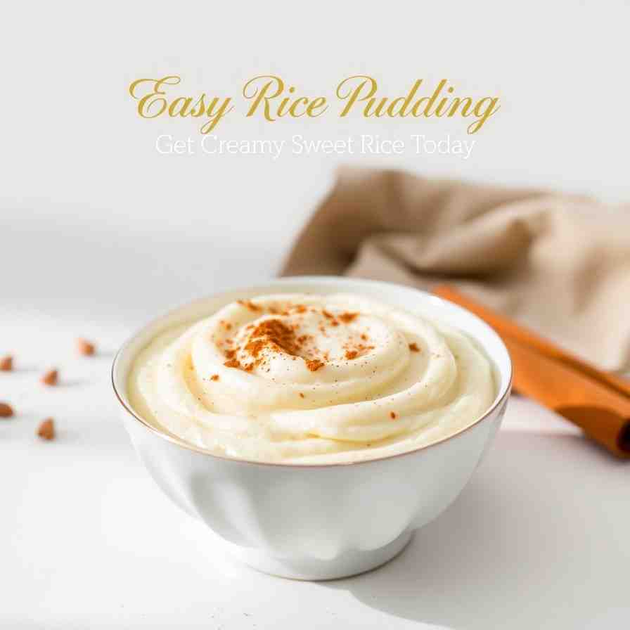 Easy Rice Pudding - Get Creamy Sweet Rice Today